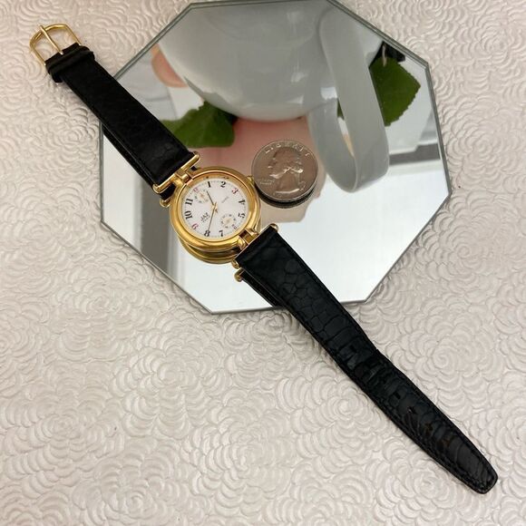 Vintage JAZ Paris Dress Watch with Sub-dials and Fancy Lugs - Picture 8 of 15